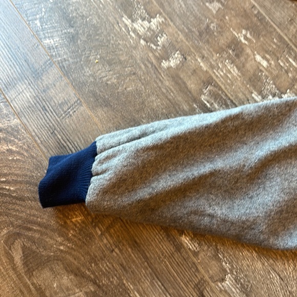 Vintage Disney Mickey Mouse Varsity Jacket Blue Gray - Picture 8 of 14